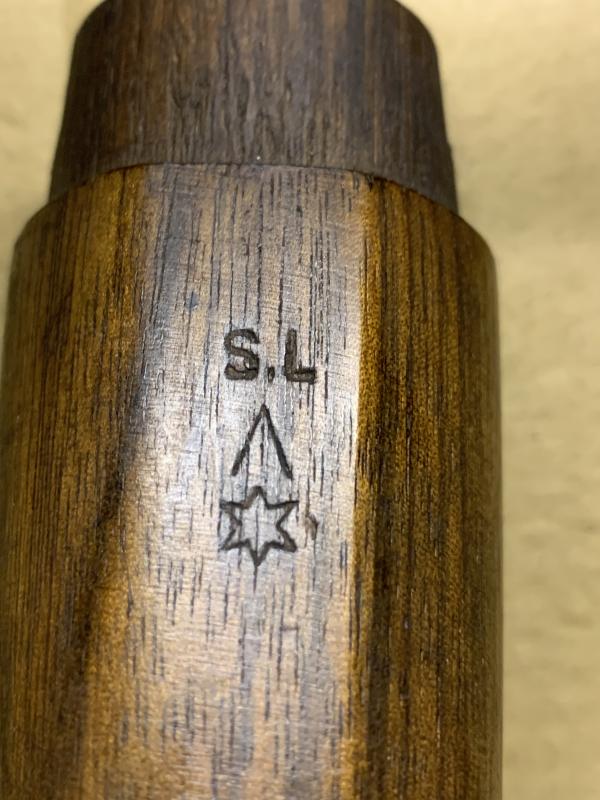 LEE ENFIELD NO4 WALNUT BUTT SIZE NORMAL/REGULAR  SL BROAD ARROW STAR MARKED