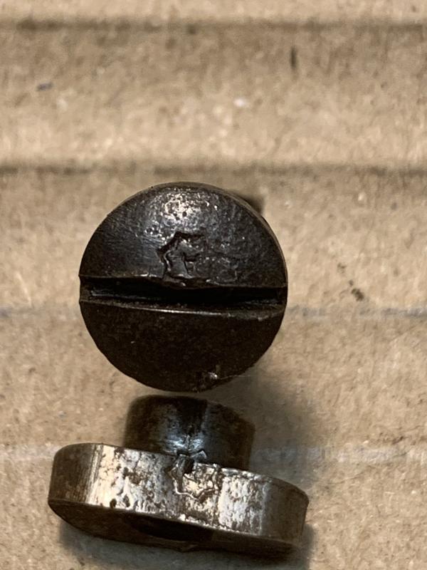 LEE ENFIELD No1 MK3 SMLE LITHGOW MARKED BOTTOM NOSE CAP SCREW AND NUT