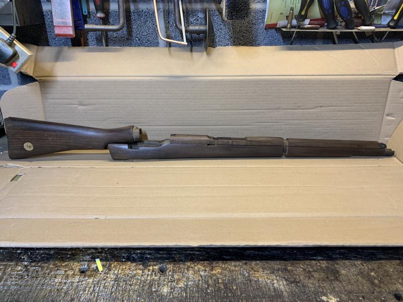 LEE ENFIELD SMLE No1 Mk3 WOODSET.NEW PRODUCTION . WITH BUTT ID DISC.