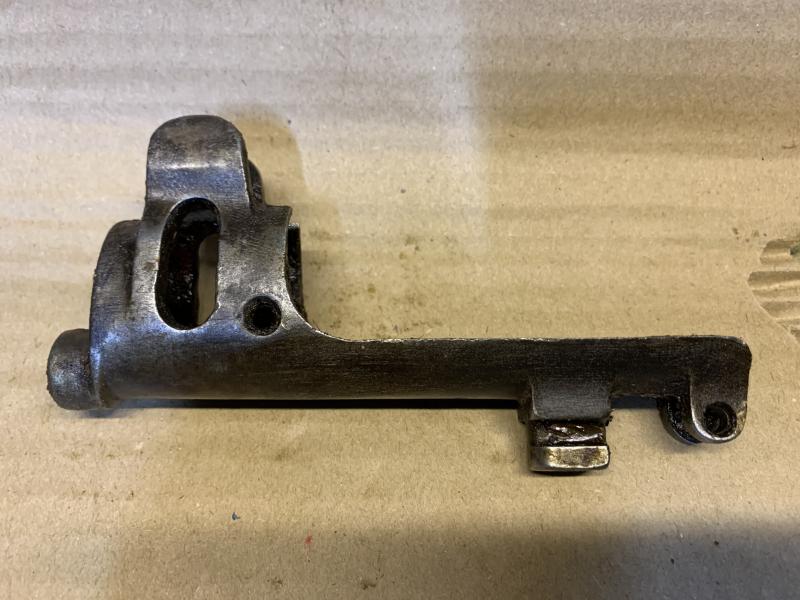 LEE ENFIELD NO1 MK3 SMLE NOSE CAP,PILING SWIVEL TYPE,LITHGOW MARKED .