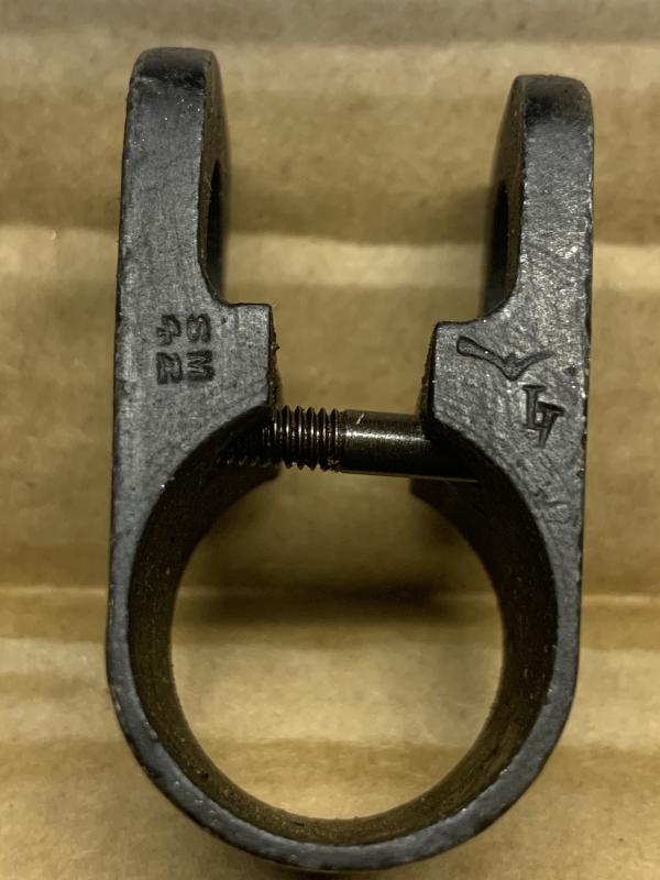 LEE ENFIELD No4 SINGER SM42 MARKED FRONT SIGHT PROTECTOR WITH SCREW.