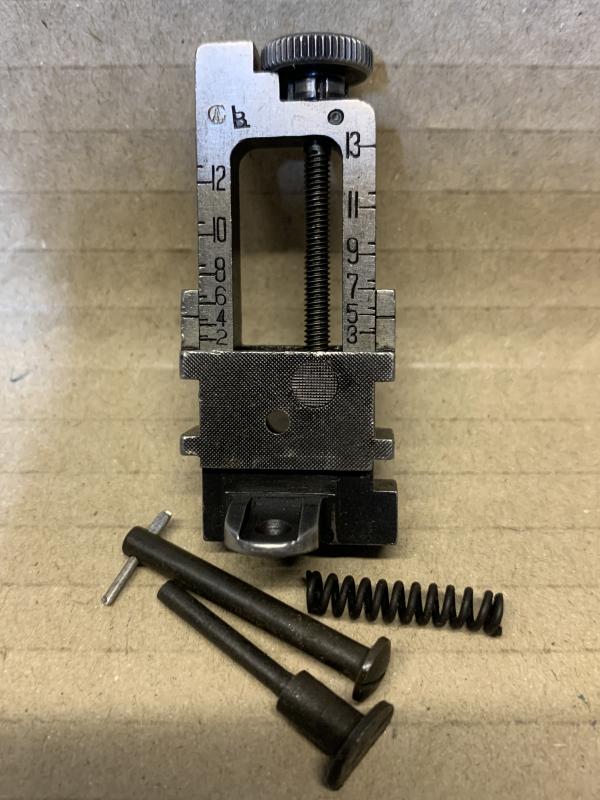 LEE ENFIELD No4 EARLY SINGER TYPE LONG BRANCH SMALL APERTURE MK1 REAR SIGHT