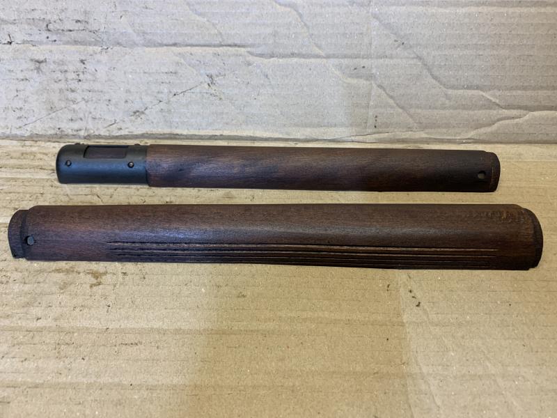 LEE ENFIELD No4 SAVAGE GROOVED HANDGUARD SET. NOS .