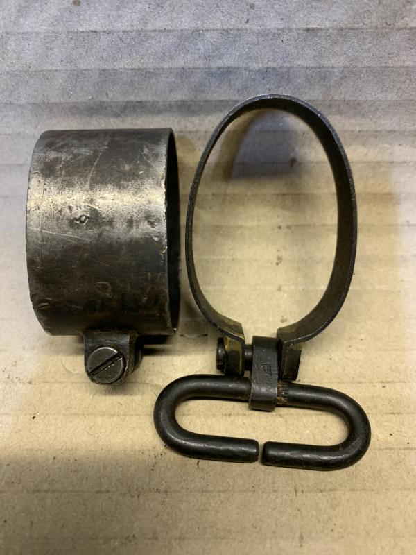 LEE ENFIELD No4 LONGBRANCH MARKED BAND SET. ALL PARTS LB MARKED